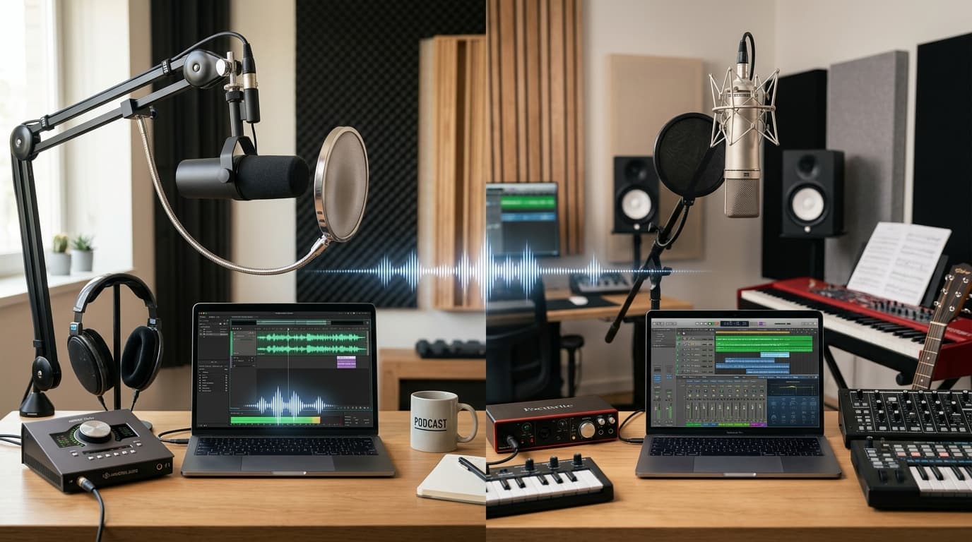 Podcasters and Musicians Need Different Tools. Here's Why