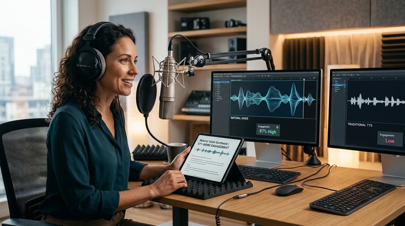 Why Natural Voice Synthesis Is Crushing Traditional TTS